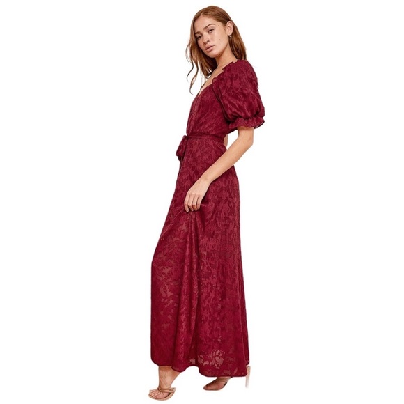 Lulu’s Forever Loving You Puff Sleeve Maxi Dress - Picture 3 of 11